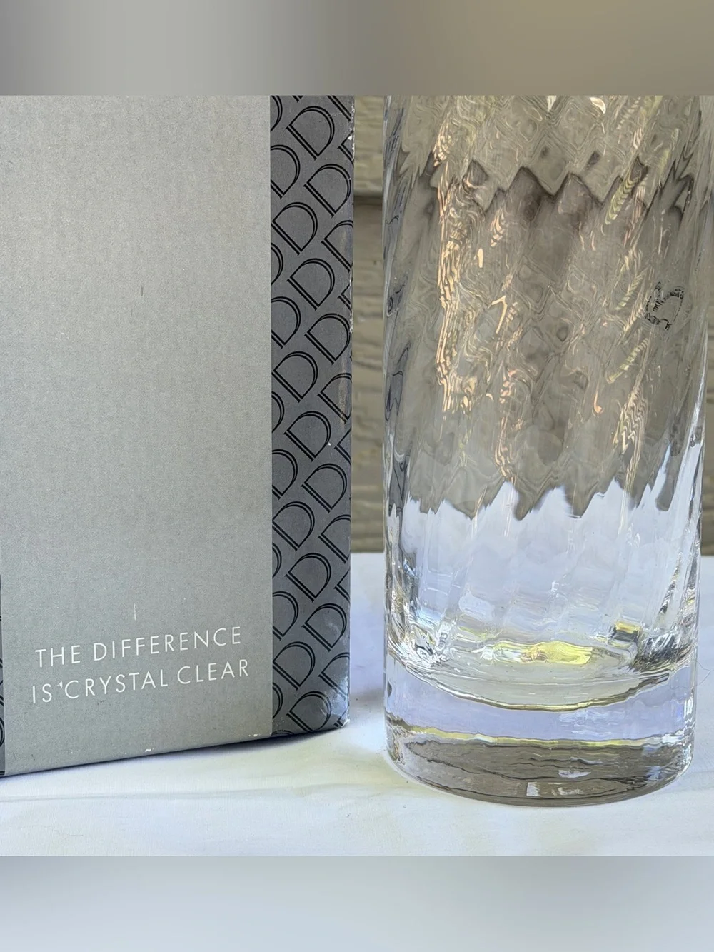 Dartington vintage glass